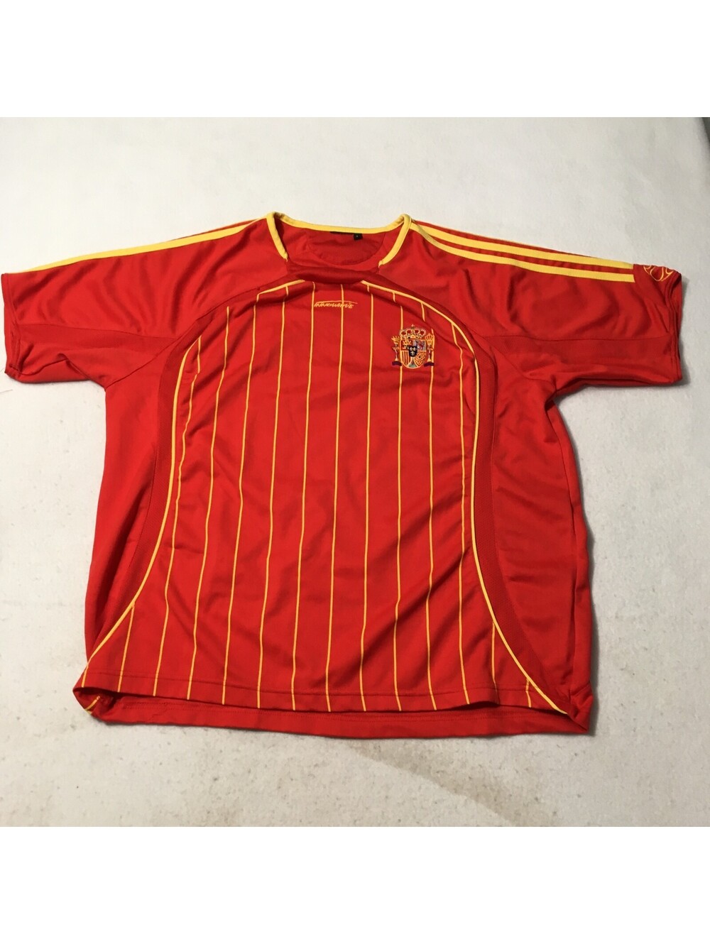 SPAIN NATIONAL world cup style 2006 FOOTBALL SOCCER SHIRT JERSEY large #10